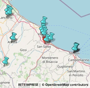 Mappa Strada Provinciale Buonanotte, 66050 San Salvo CH, Italia (19.30313)