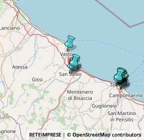 Mappa Strada Provinciale Buonanotte, 66050 San Salvo CH, Italia (16.50824)