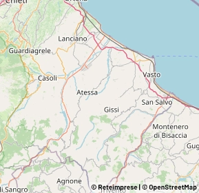 Mappa 66031 Casalanguida CH, Italia (10.5815)