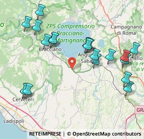 Mappa Via Braccianense, 00061 Anguillara Sabazia RM, Italia (9.747)