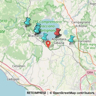 Mappa Via Braccianense, 00061 Anguillara Sabazia RM, Italia (6.93917)