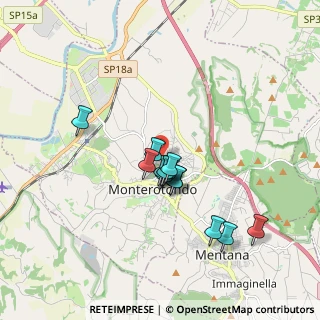Mappa Via Nazario Palmioli, 00015 Monterotondo RM, Italia (1.48769)