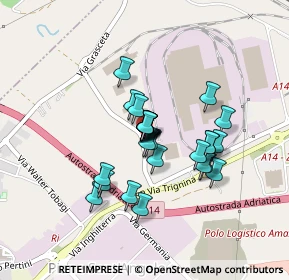 Mappa Zona Industriale San Salvo SIV, 66050 San Salvo CH, Italia (0.3037)