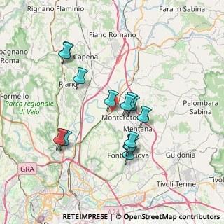 Mappa Via dell'Aeronautica, 00015 Monterotondo RM, Italia (6.79214)