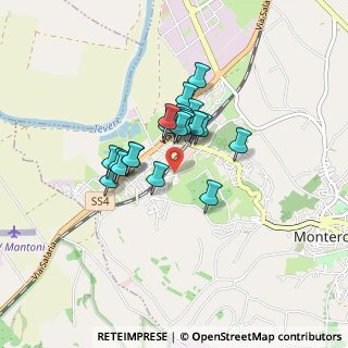 Mappa Via dell'Aeronautica, 00015 Monterotondo RM, Italia (0.6155)