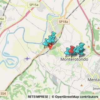 Mappa Via dell'Aeronautica, 00015 Monterotondo RM, Italia (1.77154)
