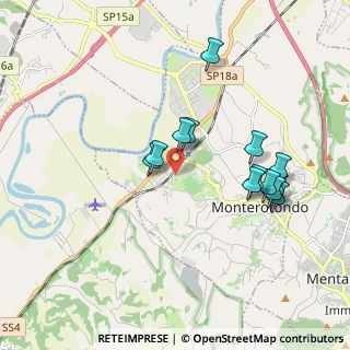 Mappa Via dell'Aeronautica, 00015 Monterotondo RM, Italia (1.86077)