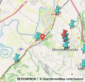 Mappa Via dell'Aeronautica, 00015 Monterotondo RM, Italia (2.64364)