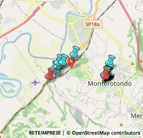 Mappa Via dell'Aeronautica, 00015 Monterotondo RM, Italia (1.582)