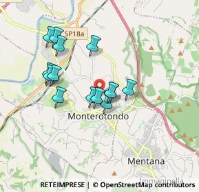 Mappa Via Panaro, 00015 Monterotondo RM, Italia (1.59214)
