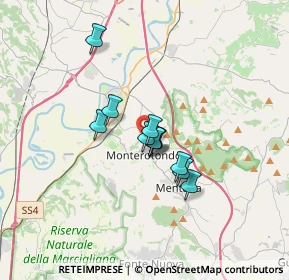 Mappa Via Panaro, 00015 Monterotondo RM, Italia (2.31545)