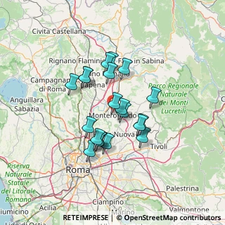 Mappa Via Panaro, 00015 Monterotondo RM, Italia (11.3985)