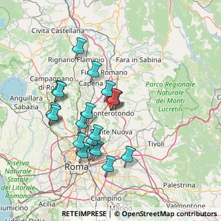 Mappa Via Panaro, 00015 Monterotondo RM, Italia (15.0455)