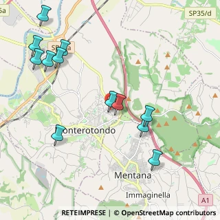 Mappa Via Biferno, 00015 Monterotondo RM, Italia (2.5175)
