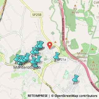 Mappa Via Tevere, 00015 Monterotondo RM, Italia (1.12625)