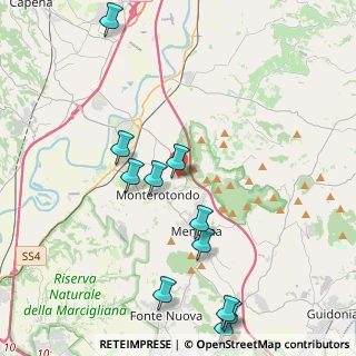 Mappa Via Biferno, 00015 Monterotondo RM, Italia (5.08364)
