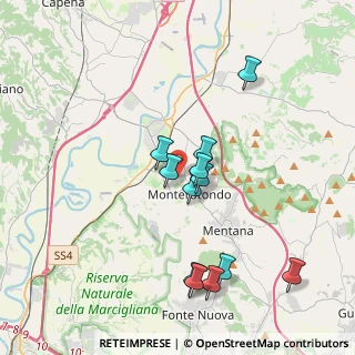 Mappa , 00015 Monterotondo RM, Italia (3.805)