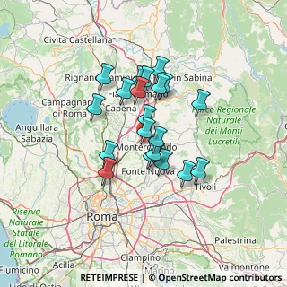 Mappa , 00015 Monterotondo RM, Italia (10.917)