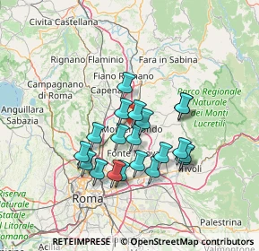 Mappa , 00015 Monterotondo RM, Italia (12.2475)