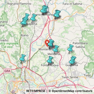 Mappa , 00015 Monterotondo RM, Italia (9.233)