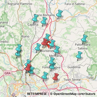 Mappa , 00015 Monterotondo RM, Italia (9.154)