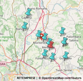 Mappa , 00015 Monterotondo RM, Italia (6.97583)
