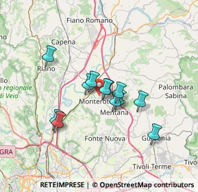 Mappa , 00015 Monterotondo RM, Italia (5.32167)