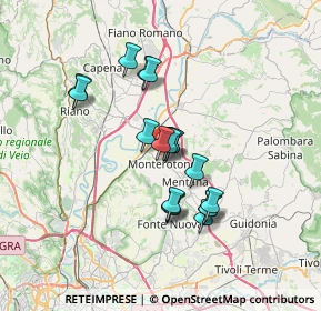 Mappa , 00015 Monterotondo RM, Italia (5.97444)