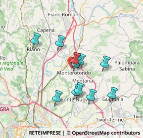 Mappa , 00015 Monterotondo RM, Italia (6.30455)