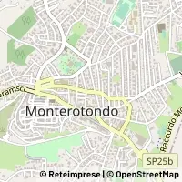 地図 Monterotondo