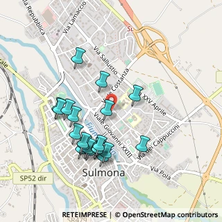 Mappa Via Via D'andrea, 67039 Sulmona AQ, Italia (0.493)