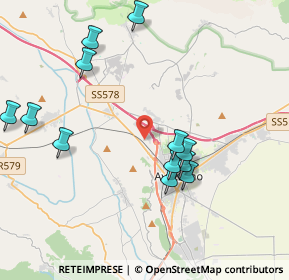 Mappa Via delle Ginestre, 67068 Scurcola marsicana AQ, Italia (4.4975)