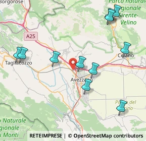 Mappa Via delle Ginestre, 67068 Scurcola marsicana AQ, Italia (9.76545)