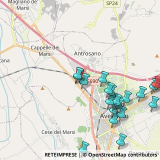 Mappa Via delle Ginestre, 67068 Scurcola marsicana AQ, Italia (2.702)