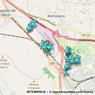 Mappa Via delle Ginestre, 67068 Scurcola marsicana AQ, Italia (1.0435)