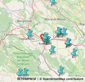 Mappa Via delle Ginestre, 67068 Scurcola marsicana AQ, Italia (17.418)