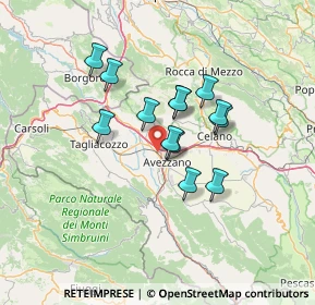 Mappa Via delle Ginestre, 67068 Scurcola marsicana AQ, Italia (10.79231)