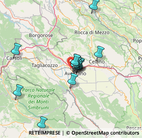 Mappa Via delle Ginestre, 67068 Scurcola marsicana AQ, Italia (11.07)