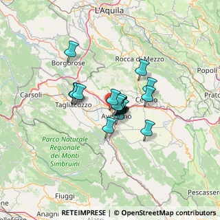 Mappa Via delle Ginestre, 67068 Scurcola marsicana AQ, Italia (8.11222)