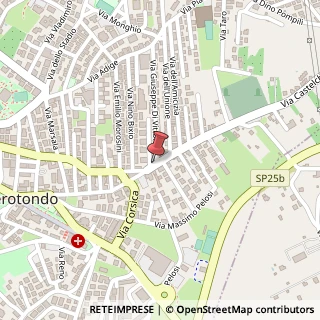Mappa Via Giuseppe Mazzini, 43A, 00015 Monterotondo, Roma (Lazio)