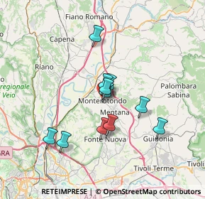Mappa Via Arquati, 00015 Monterotondo RM, Italia (5.77818)