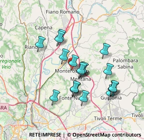 Mappa Via Arquati, 00015 Monterotondo RM, Italia (6.461)