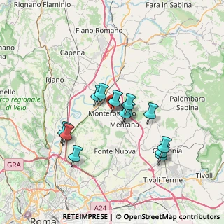 Mappa Via Arquati, 00015 Monterotondo RM, Italia (5.965)