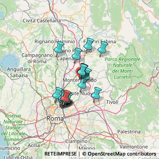 Mappa Via Arquati, 00015 Monterotondo RM, Italia (10.974)