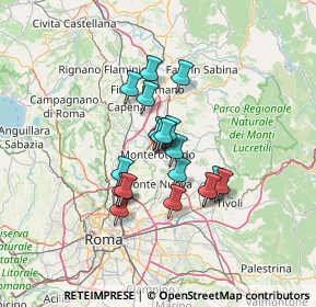 Mappa Via Arquati, 00015 Monterotondo RM, Italia (10.14368)