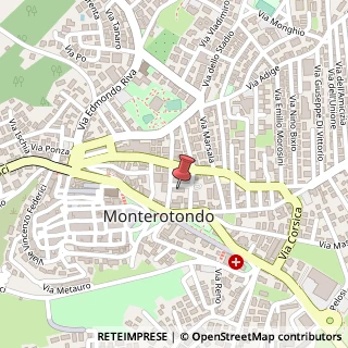 Mappa Via Goffredo Mameli, 12, 00015 Monterotondo, Roma (Lazio)