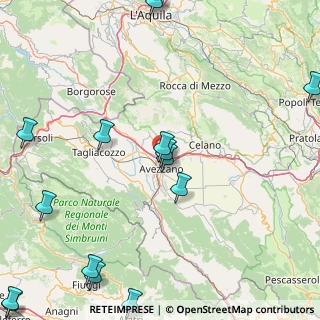Mappa Via Ezio Tarantelli, 67051 Avezzano AQ, Italia (27.265)