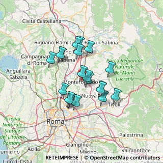 Mappa Via Ciceruacchio, 00015 Monterotondo RM, Italia (11.3005)