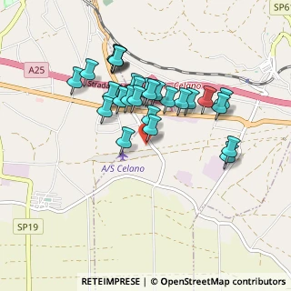 Mappa Via della Stagna, 67043 Celano AQ, Italia (0.84643)