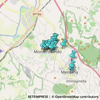 Mappa Via dei Mille, 00015 Monterotondo RM, Italia (0.83333)